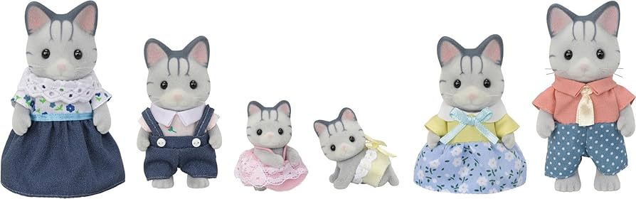 Amazon.com: Sylvanian Families - Fisher Cat Family : Toys